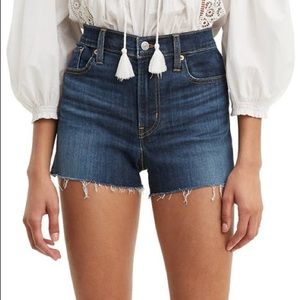 Levi’s High Rise Shorts in Carbon Copy size 27